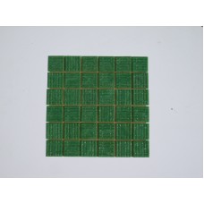 Стъклокерамика тъмнозелена C40 50х50 мм