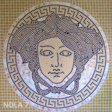Стъклокерамична мозайка Женско лице