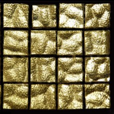 Стъклокерамика Lyrette Gold, 20x20x4 мм