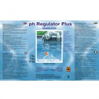 Препарат коректор на рН плюс / pH+ Regulator Plus Friendly Water®, гранулиран, 1 кг