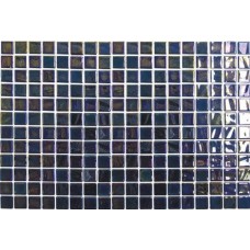 Мозайка стъклена черна, Opalo Negro 2.5x2.5 cm
