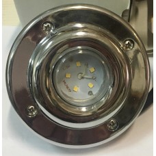 Прожектор за басейн диоден мини  5W12V, Inox
