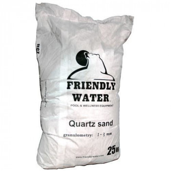 Пясък кварцов Friendly Water едра фракция, 1 – 3 mm