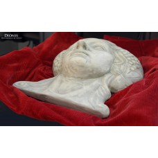 Глава гипсова Дионис, сивобяла