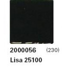 Мозайка стъклена черна, Lisa 2.5x2.5 cm