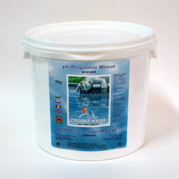 Препарат коректор рН минус / pH- Regulator Minus Friendly Water®, на гранули, 5 кг