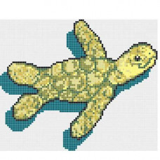 Стъклокерамично пано Морска костенурка F-31