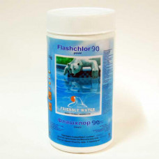 Флашхлор 90 Friendly Water, бавен хлор на гранули, 1 кг