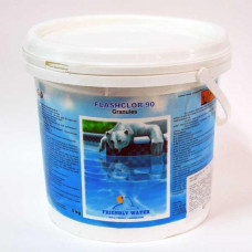Флашхлор 90 Friendly Water, бавен хлор на гранули, 5 кг