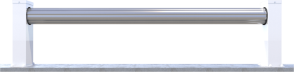 STANDARD Roller Cover 3 × 6 m, White Slats (Max size 10 × 5 m)